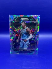 2021-22 Panini Prizm Xavier Tillman Silver Cracked Ice #105 Memphis Grizzlies SP