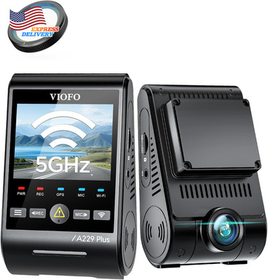 plus Dash Cam w/Dual STARVIS 2 Sensors 2 Channel HDR 1440P+1440P Front and Rear