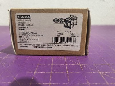 Siemens 3RT2015-2KB42 Leistungsschütz 3 Schließer 690 V/AC _0,2_5