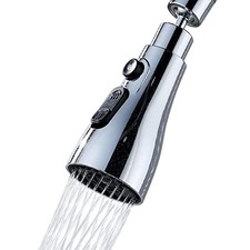 360  Rotating Faucet Aerator, Three-Function 360 Degree Swivel Faucet Aerator