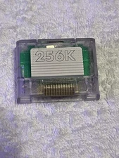 New Clear 256K Memory Card For Nintendo 64