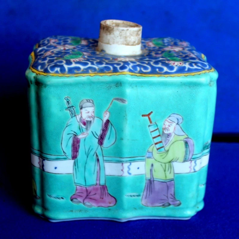 陶瓷1900-1940 年中国茶叶罐| eBay