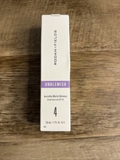 Rodan Fields Unblemish Step 4 Invisible Matte Defense SPF30. 30ml/1oz Exp.6/24