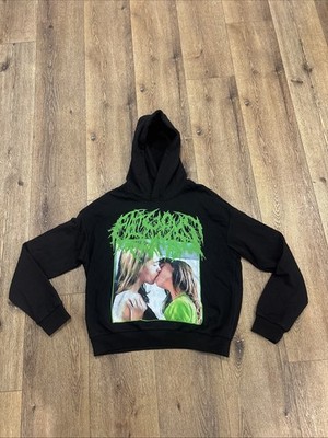 Droland Miller Girls Likes Girls Hoodie Size Medium Rare Goth