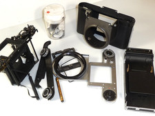 6x6 cm Aparat średnioformatowy Pentakon Six TL Korpus zdemontowany, wszystkie dostępne części