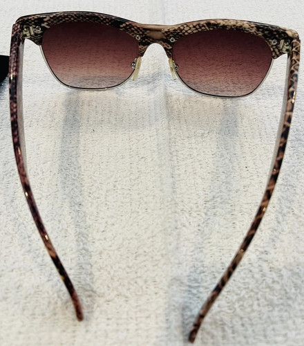 Way Max Lady Sunglasses snakeskin frame print pattern purple lenses - Picture 5 of 7