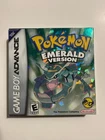 Pokemon Emerald Game Boy Advance Authentic 100% CIB Complete Box New Bat & More