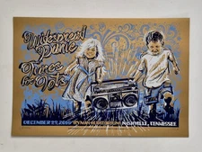 Widespread Panic Poster 2016 Nashville Ryman ANTIQUE GOLD VARIANT #'d ONLY 12!