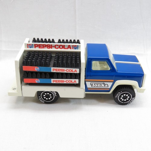 Vintage 1970s Tonka Pepsi-Cola Truck Pressed Steel and Plastic NICE!!!