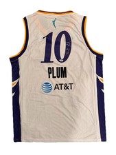 Kelsey Plum Signed Los Angeles Sparks Jersey PSA COA WNBA read description