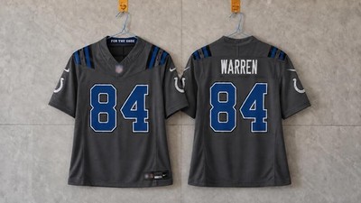 Nike Indianapolis Colts Warren #84 Vapor fuse rivalry jersey