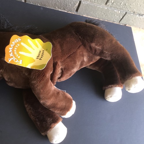 Folkmanis Horse Hand Puppet, 20". Beautiful, soft and cuddly. - Picture 12 of 23