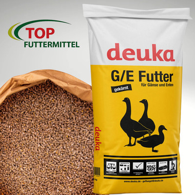 deuka G/E Futter 25 kg | Reife-, Erhaltungs- & Mastfutter für Wassergeflügel