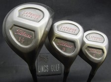 Set of 3 Ladies Titleist Oversize La Femme Driver + 3 + 5 Woods