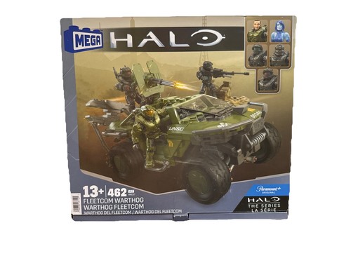 Halo Fleetcom Warthog Set HNC57 Mega Bloks Construx Paramount 4,5,6.7.8.9 New