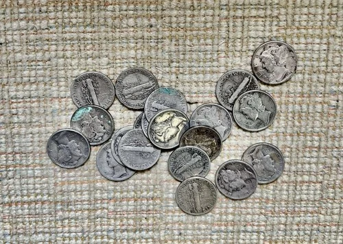 New Listing20 US Silver Dimes