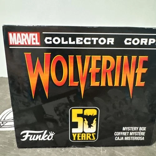 Funko Pop Marvel Collector Corps Exclusive 50 Years Wolverine Box - Size M