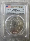 2021-CC Morgan Carson City MS-70  100th Anniversary First Strike Insured
