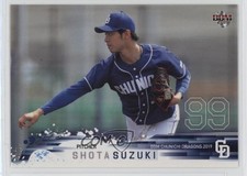 2019 BBM Chunichi Dragons Shota Suzuki #D34 0b7o