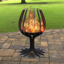 Wine Glass Fire Pit