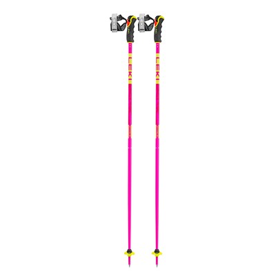 LEKI Spitfire 3D Lightweight Aluminum Ski Poles for Alpine Skiing, Colors/Sizes