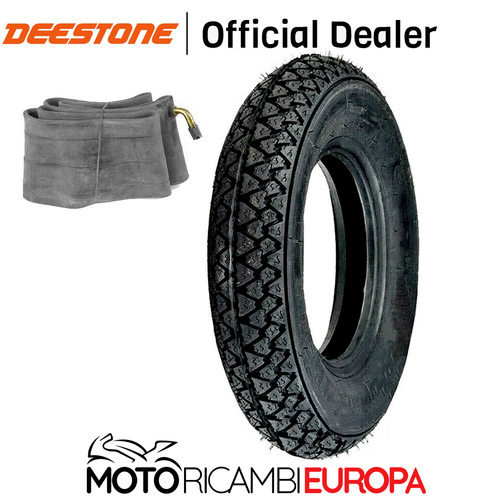 2 PNEUMATICI 3.50-10 + CAMERE DARIA GOMME PER PIAGGIO VESPA PX 125 150 200 Arcobaleno 61185100 - Foto 5