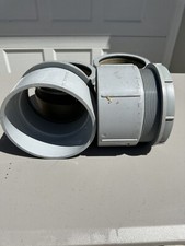  4 Conduit, 6 Inch Male Thread x 6  Slip PVC Adapter Sch 40 Lot Of 4