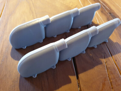 Spitfire MK1 Scale 1:4 Exhaust Stack, Abgaskrümmer