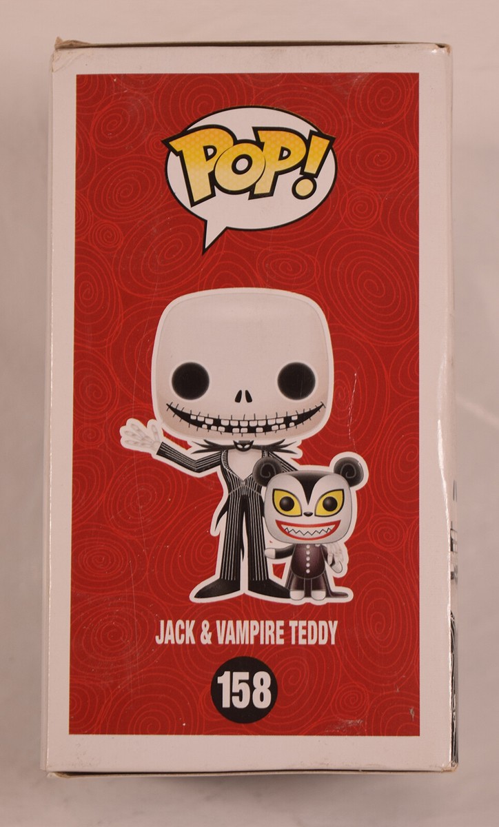 The Nightmare Before Christmas Jack Skellington Teddy Pop Vinyl