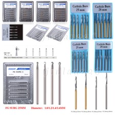 Dental Surgical Carbide Burs Bone Cutters Finishing 557 FG Bur 28mm/25mm