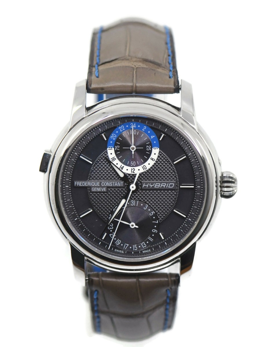 Frederique Constant Hybrid Stainless Steel Watch FC-750DG4H6