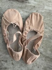 Bloch Pink leather ballet shoes 4