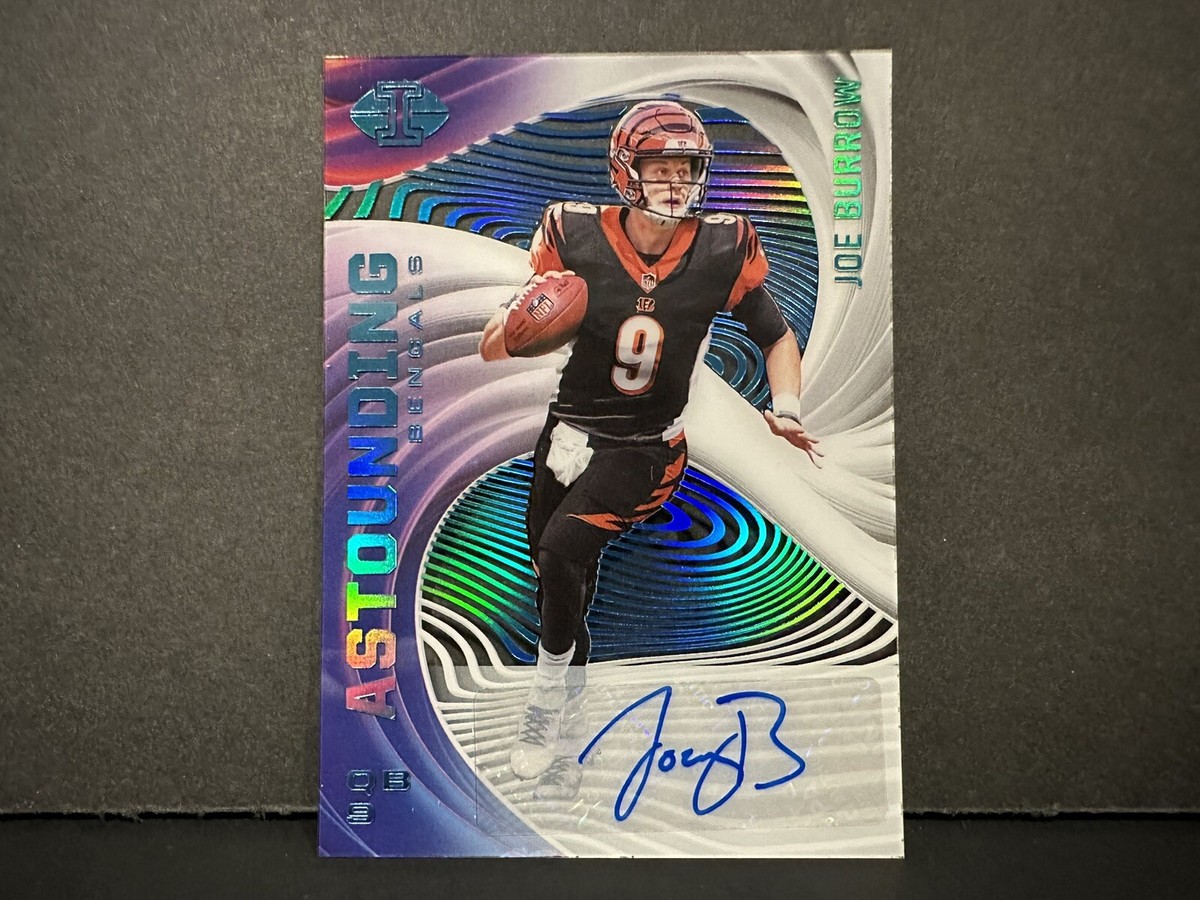 2020 Panini Illusions Astounding A1 Joe Burrow RC Rookie AUTO /25 