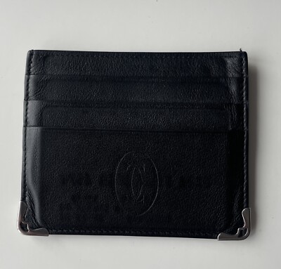 Cartier Simple 6-Credit Card Holder, Must de Cartier Black