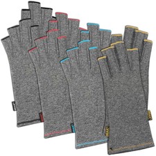 Brownmed IMAK Arthritis Pain Relief Compression Half Finger Gloves