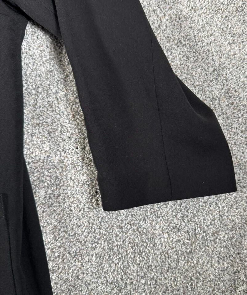 Blazer Versalles Mujer 30W Plus Oficina Minimalista Frente Abierto Vintage Años 90 Retro Foto 2 de 4