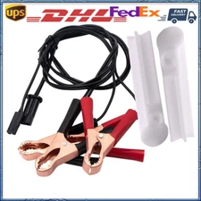 Fuel Injector Flush Cleaner Adapter Kit + Universal Nozzle for Vehicle Cleaning