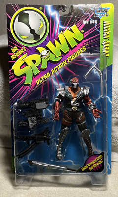 1996 McFarlane Toys Nuclear SPAWN Rust & Black Ultra ACTION Figure Series 5 285