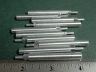 Lot of 10 2" Shaft Potentiometer Extension Shafts 1/4" for Split Shaft Pots Alum