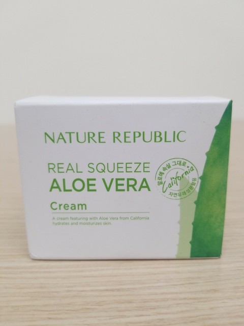 real squeeze aloe vera cream
