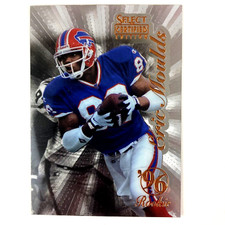Eric Moulds 1996 Select Certified Premium Stock Rookie Card #102 Buffalo Bills. rookie card picture