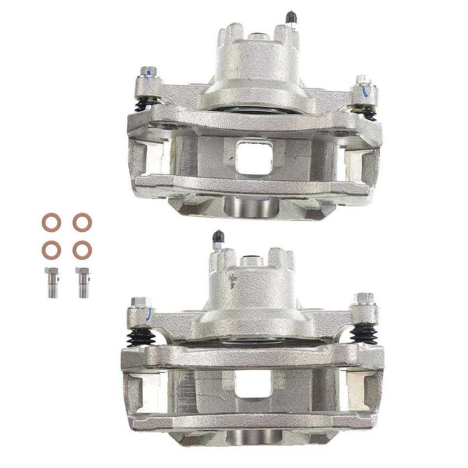 4x Pinza de freno delantera y trasera con soporte para Chrysler 200 Sebring Jeep Compass Foto 4 de 4