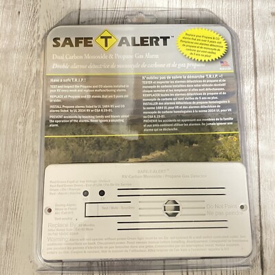 Safe-T-Alert 35-742-WT White Flush Mount Carbon Monoxide Leak Detector