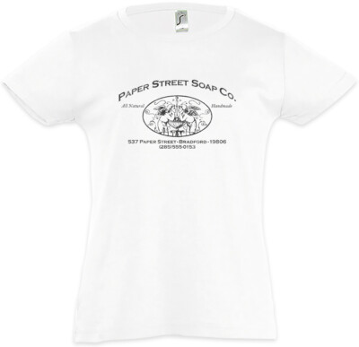 PAPER STREET SOAP CO. Kids Girls T-Shirt Fight Movie Club Sign Logo Company