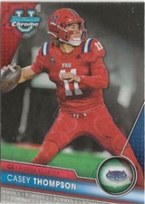2023 Bowman Chrome University Casey Thompson Rookie RC Oklahoma Sooners (C)