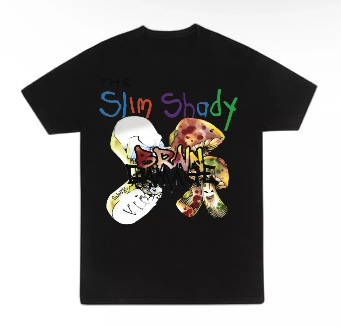Eminem x Slim Shady Brain Damage T Shirt