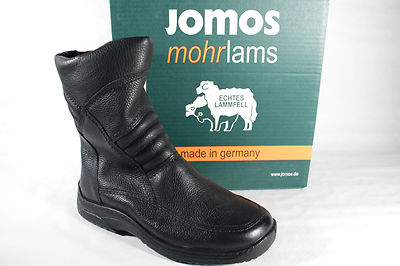 Lammfell Winterschuhe Herr Jomos Herren Stiefel Winterstiefel