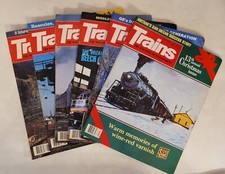 (Lot of 6) Trains, June-July & September-December 1988