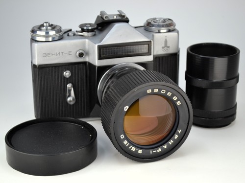 NEAR EXC! PORTRAIT UNIQUE M42 mount HAND MADE SOVIET USSR TRIAR-1 LENS f3.5/150