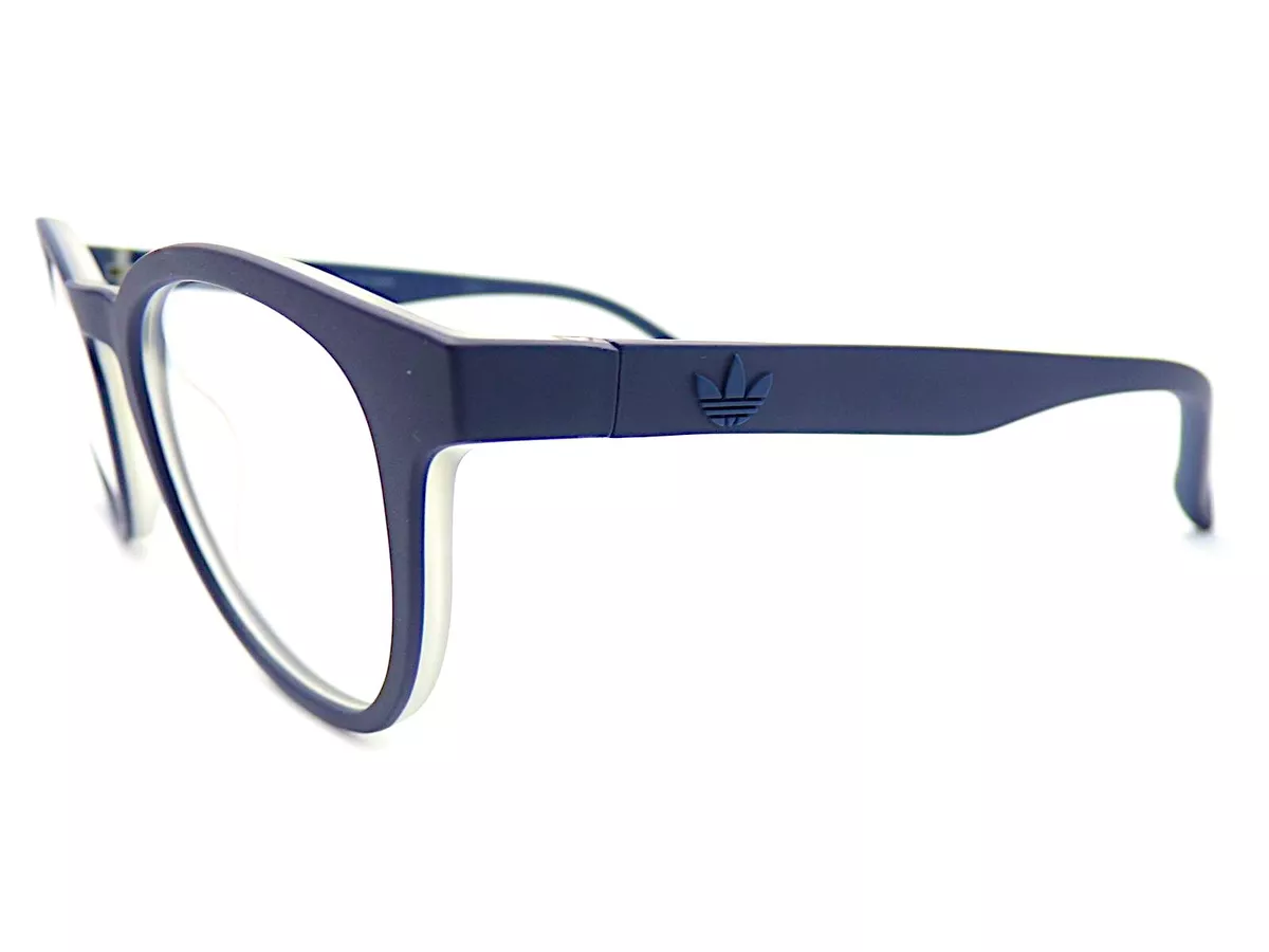 Adidas eyeglass frame dark blue with opaque clear Rx glasses AOR009O 025 000